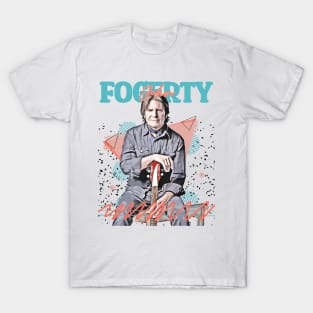 John Fogerty Fan Art Retro Design // Vintage T-Shirt